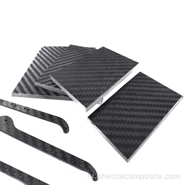 3K Twill Matte Carbon Fiber Leath Panels